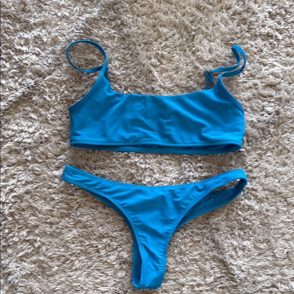 Blue Bikini Set
